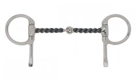 Bowman Twisted Wire Snaffle Driving Bit