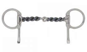 Bowman Twisted Wire Snaffle Driving Bit