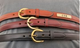 Raised Doubled and Stitched Belt