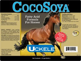 CocoSoya 2-1/2 Gallon Label