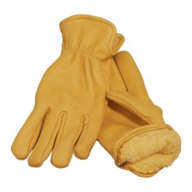 Pile Lined Deerskin Gloves