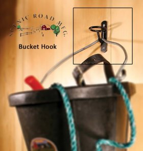 as a bucket hook