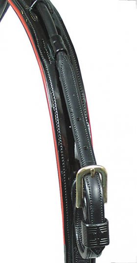 Show harness saddle closeup